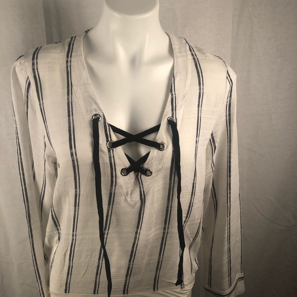 FREE PEOPLE long sleeved body blouse - Picture 2 of 5